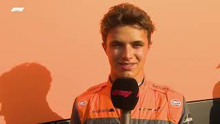 Lando Norris | Post-FP Interview | 2022 Hungarian Grand Prix