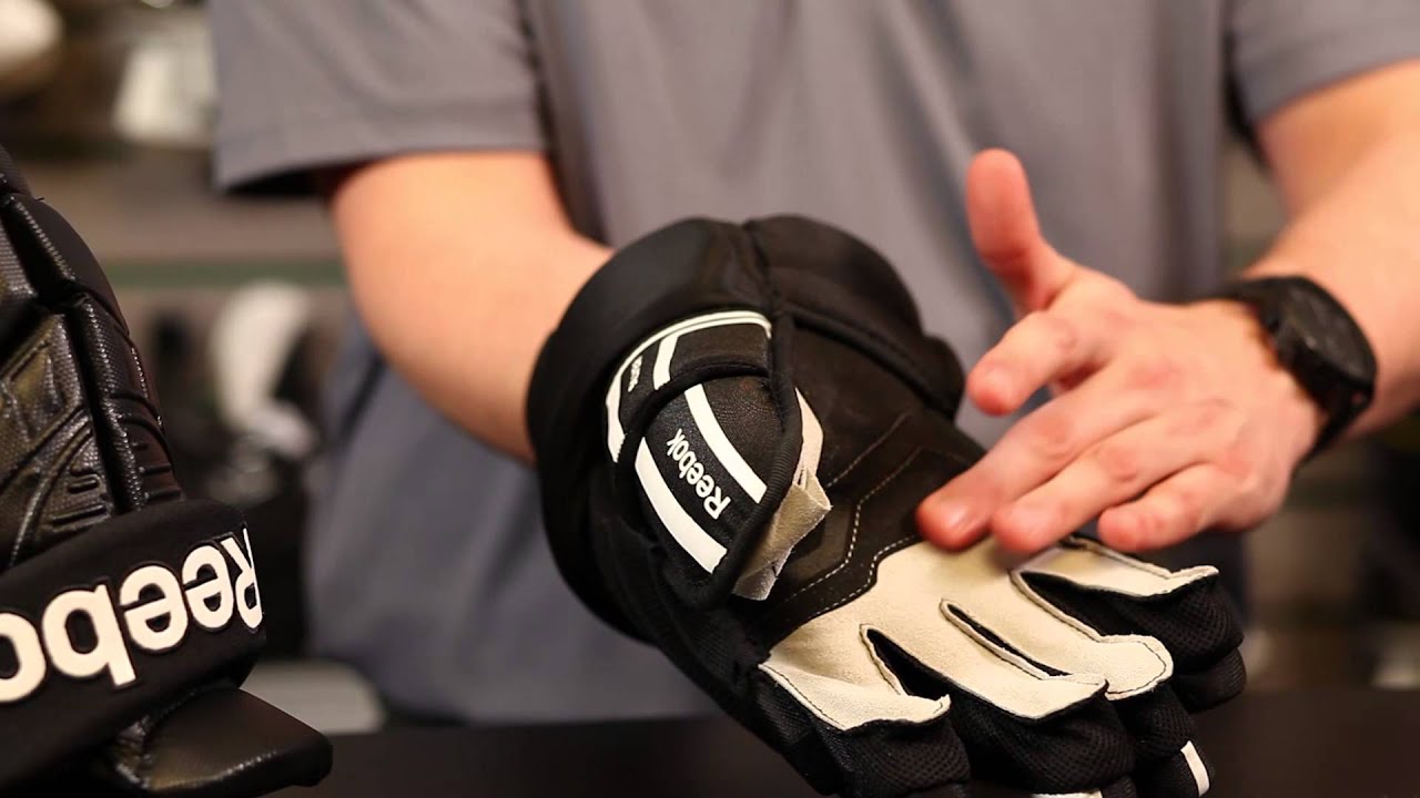 Reebok Silver & Titanium Gloves Exclusively at Source For Sports®