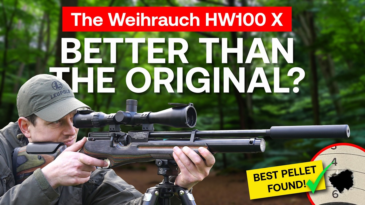 How many shots?! Testing the new regulated Weihrauch HW100 X Sporter Laminate Adjustable
