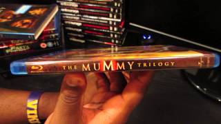 The Mummy Trilogy Blu Ray Unboxing
