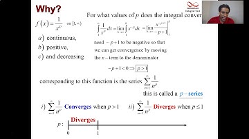 P Series, the Integral Test Shortcut