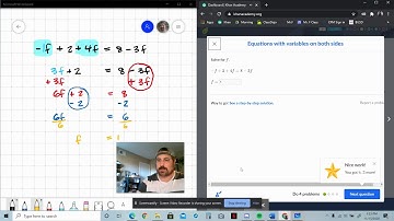 Khan Support: Equations with Variables on Both Sides