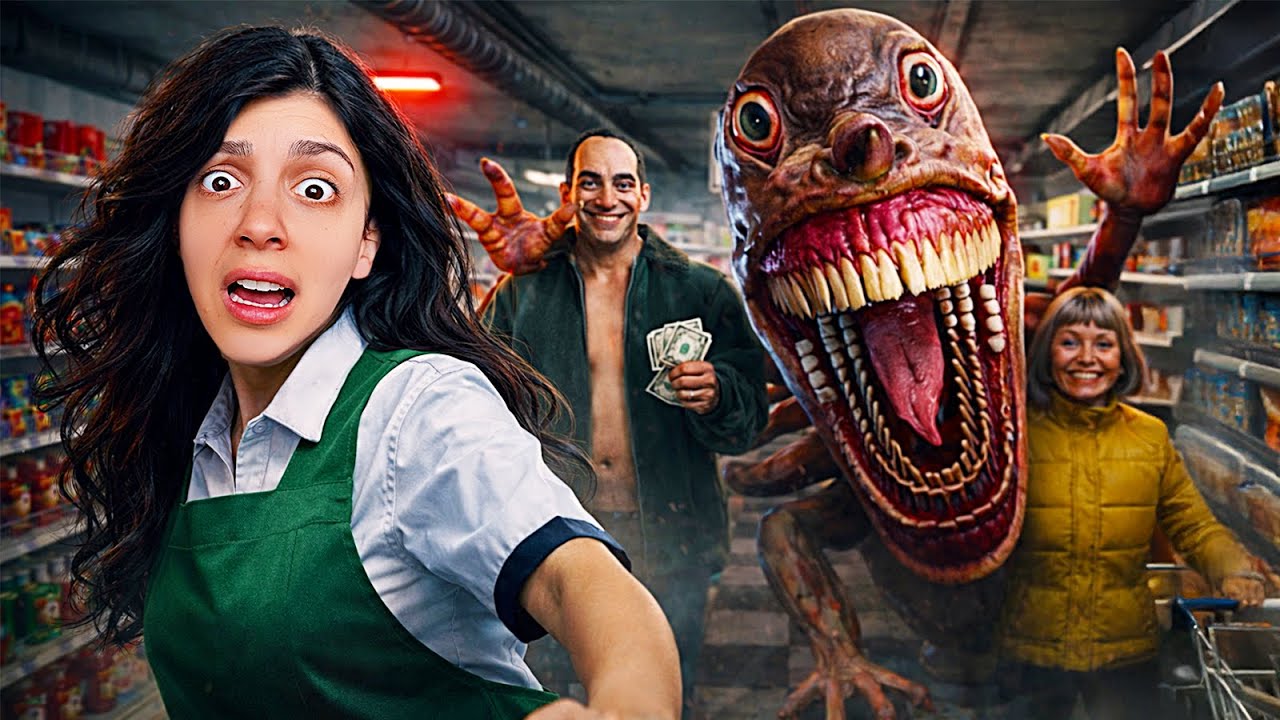 I CLIENTI di questo SUPERMERCATO sono INQUIETANTI | Hellmart - Gioco Completo