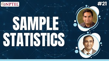 #21 Sample Statistics | Data Science for Engineers