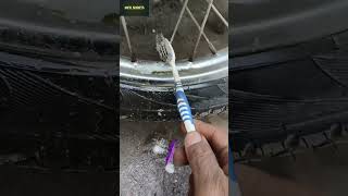 Car Wheels Clean Karne Ka Spray | Alloy wheels cleaner #carwheels