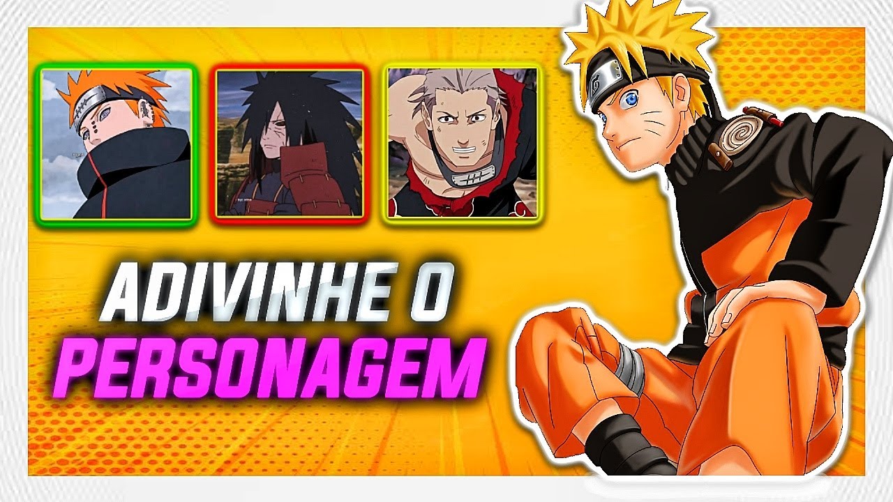 Adivinhe os personagens de Naruto (Naruto Quiz, Nível Impossível) - YouTube