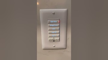 Control4 smart home complete. Very fun to do these jobs! #electrician #smarthome #control4