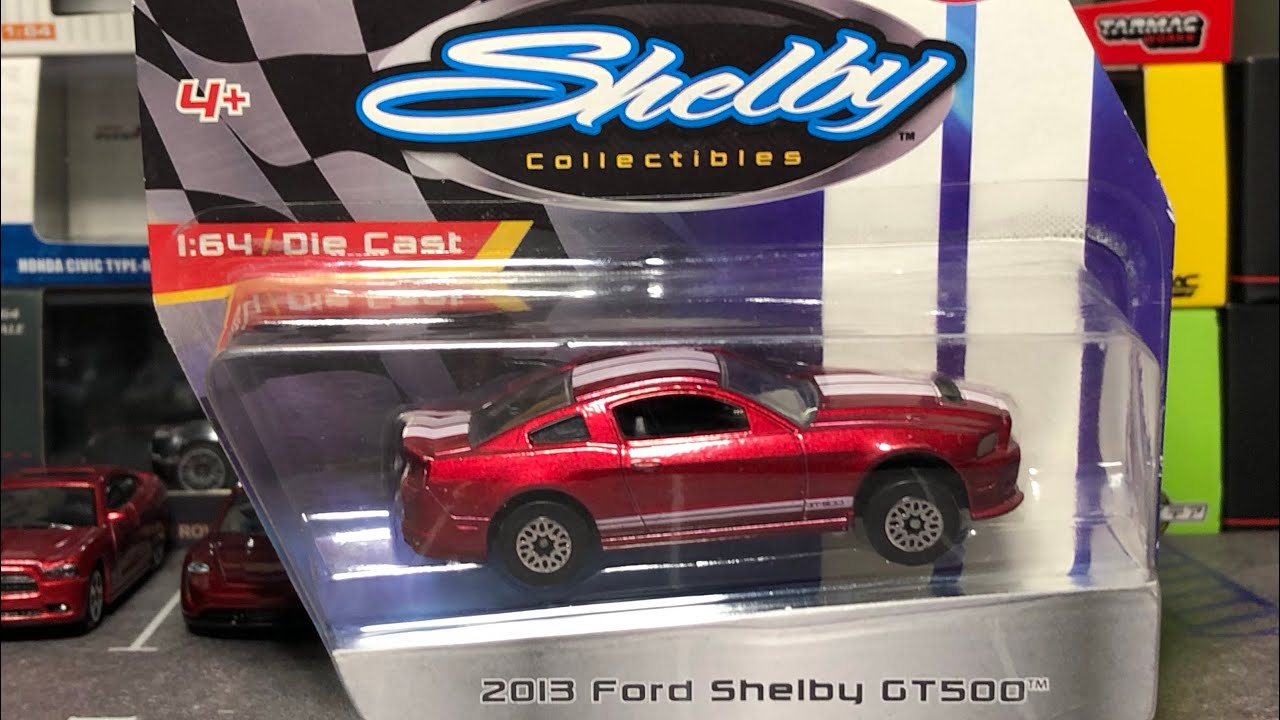 2013 Ford Shelby GT500 Shelby Collectibles 1:64 Diecast Candy Red