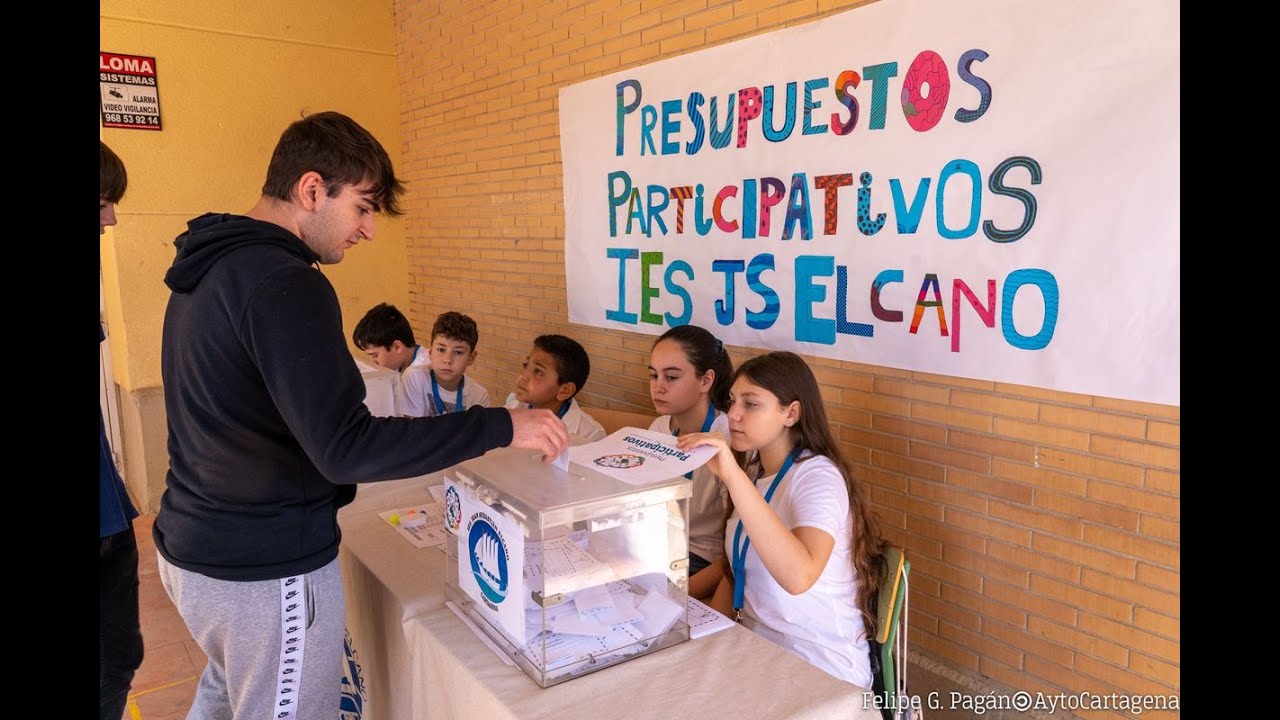 Colegios e institutos de Cartagena votan el destino de más los Presupuestos Participativos