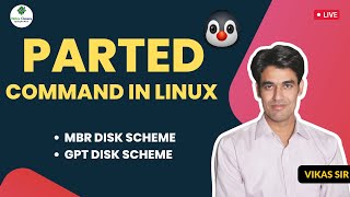 Disk Management With Parted Command In Linux | Manage Partitions on MBR & GPT Disks Using Parted