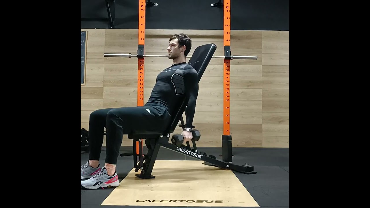 Curl Manubri Panca 60°