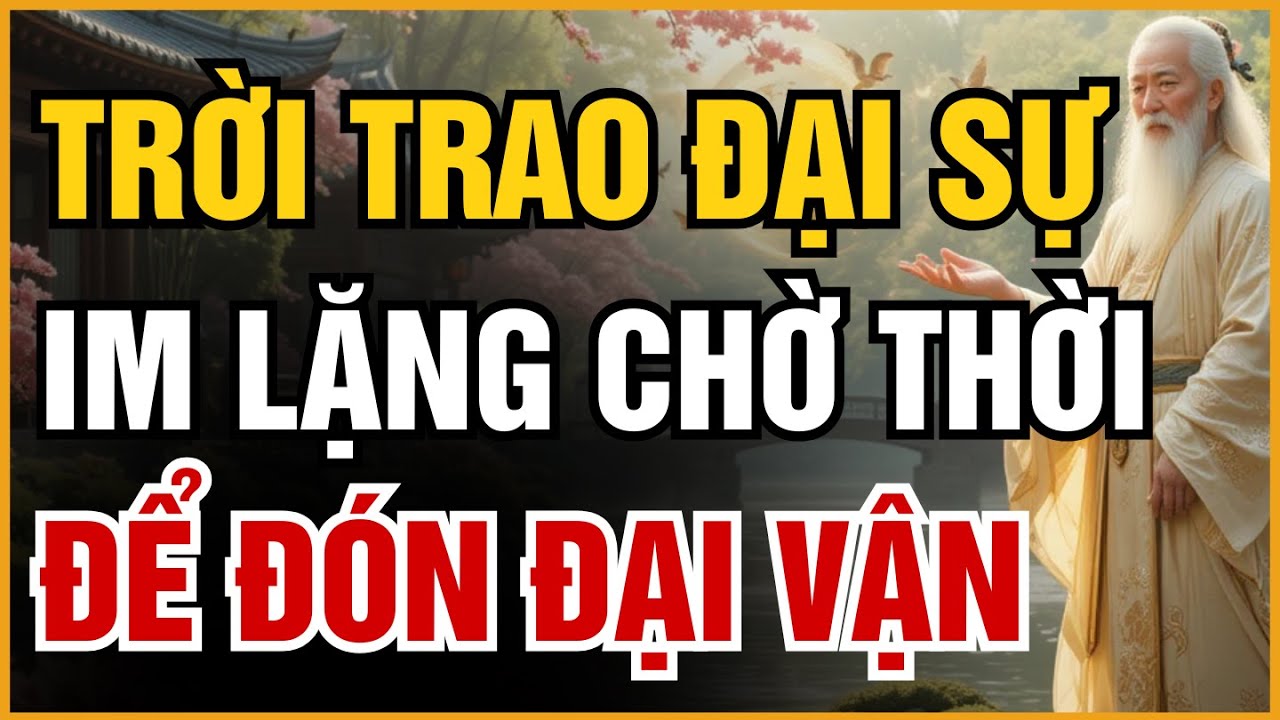 KHI TRỜI MUỐN TRAO ĐẠI SỰ, SẼ BẮT BẠN PHẢI IM LẶNG - VÌ SAO IM LẶNG TRỊ GIÁ NGÀN VÀNG TRONG NĂM 2026