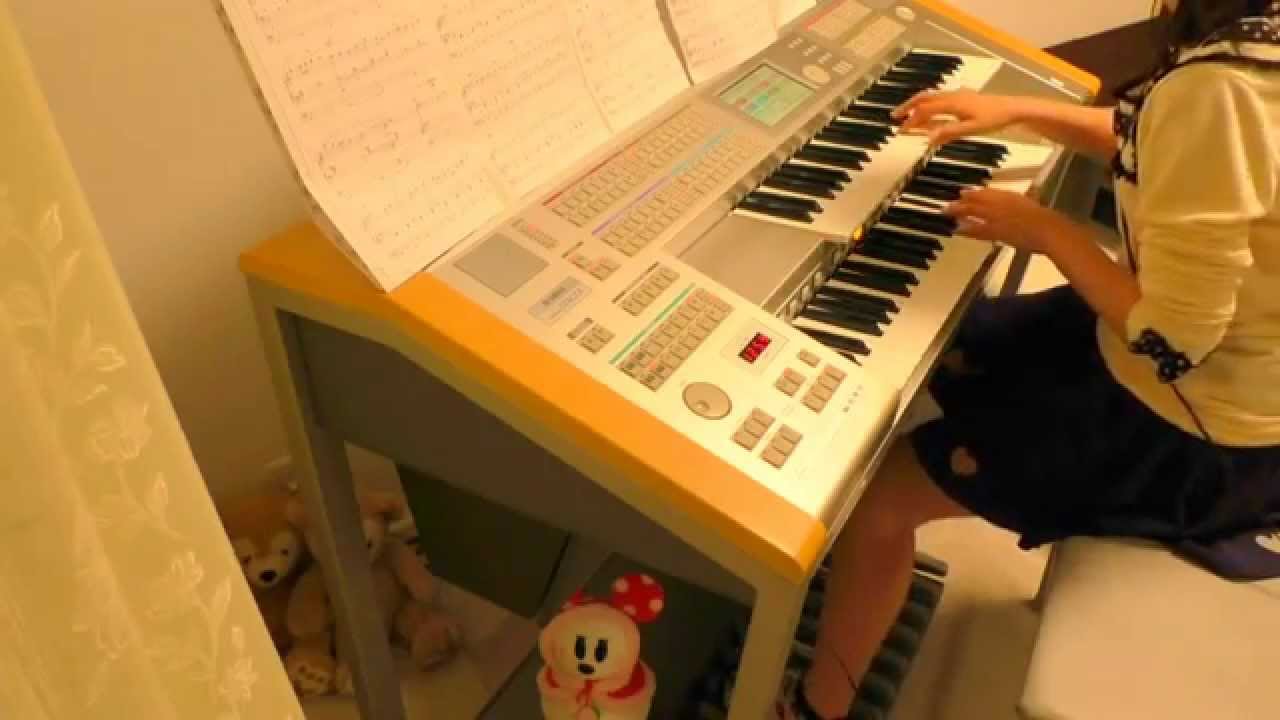 美女と野獣 メドレー エレクトーン演奏 中3 Youtube