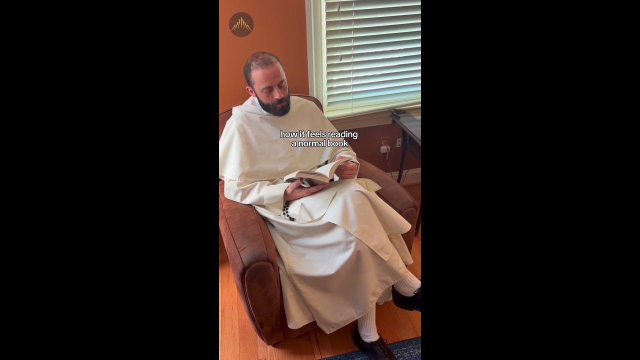 We're Reading Pope Leo XIV's Favorite Book (w/ Fr. Gregory Pine) #shorts