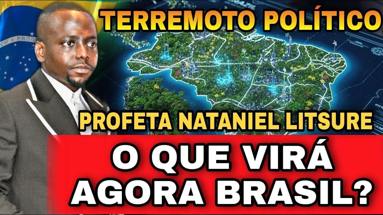 PROFETA NATANIEL LITSURE: Terremoto profético no Brasil em 2026, SE PREPAREM PARA ISSO!