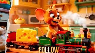 🧀 Tom & Jerry’s Crazy Cheese Chase! 😂🐭 | Funny 3D Cartoon Short