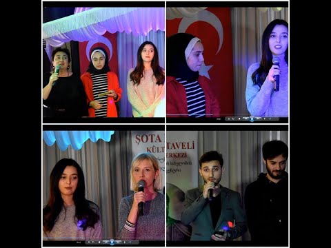 თურქი სტუდენტები კითხულობენ ქართველი პოეტების ლექსებს...