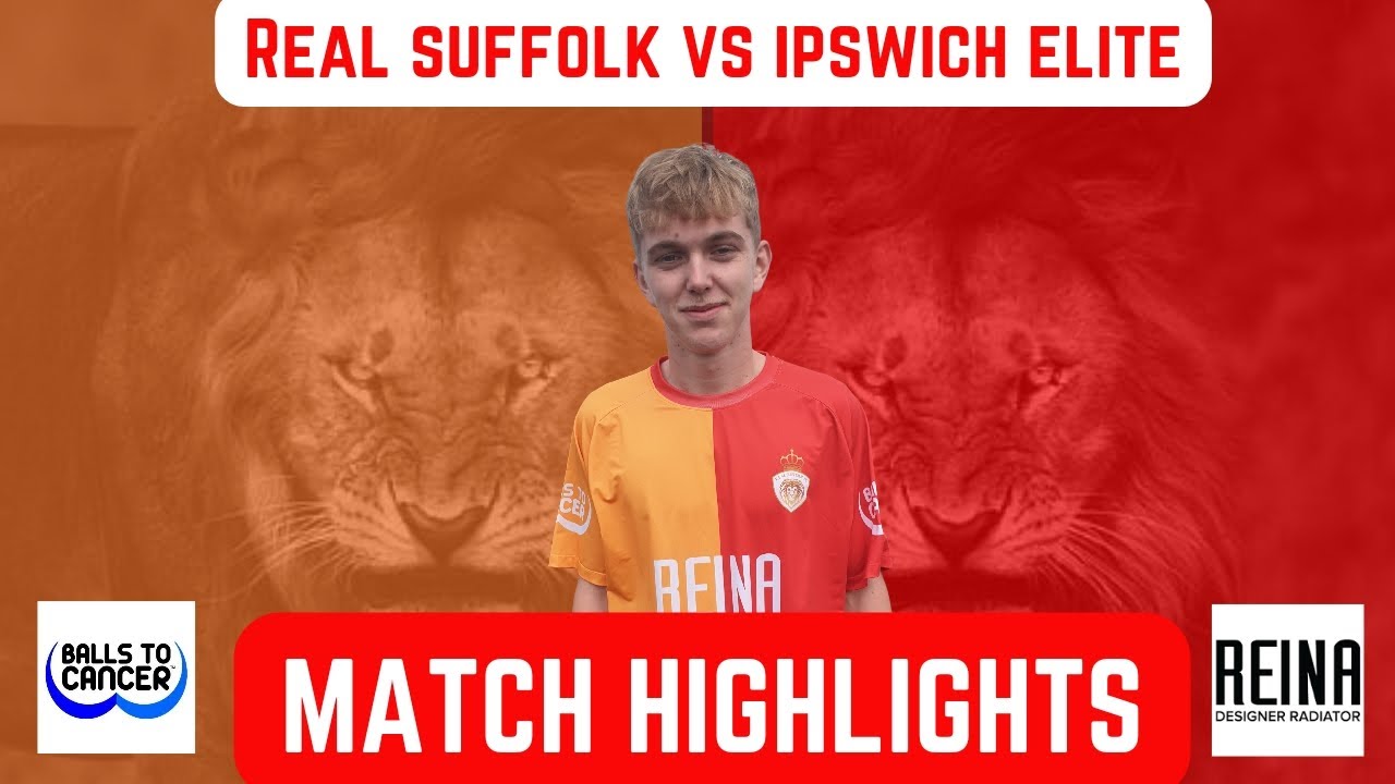 "Up for the Cup" - Real Suffolk vs Ipswich Elite - Suffolk FA Sunday Shield - Round 1