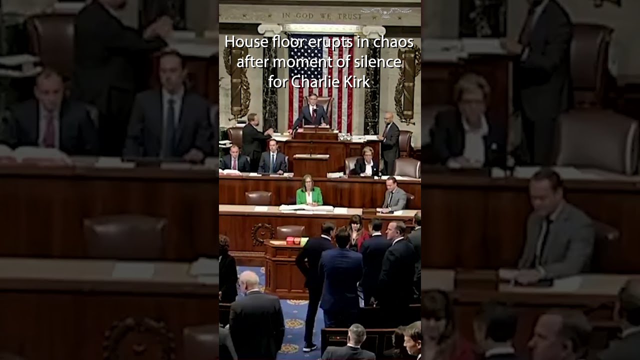 House Floor Erupts In Chaos After Moment Of Silence For Charlie Kirk