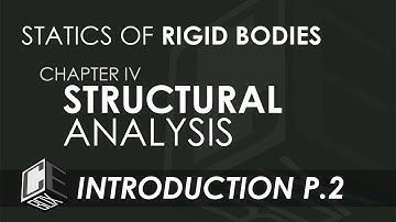 Statics of Rigid Bodies Chapter 4 Structural Analysis Introduction Part 2/2 (PH)