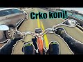 TOMOS mi se ugasio NA SRED BRANKOVOG MOSTA! *zamalo me pregazili* Tomosaki vlog