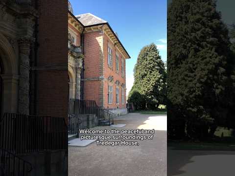 Video Exploring the Scenic Surroundings of Tredegar House, Newport Wales