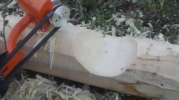Chainsaw Attachment Log Debarker