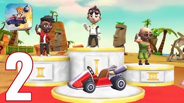 Boom Karts - Multiplayer Racing | Gameplay Walkthrough Part 2  - CITY CIRCUITS (iOS, Android).