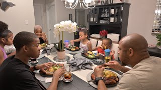 Memorial Day Dinner | Baked Bbq Chicken & Ribs | Boudin | Potato Salad | Garden Salad