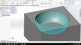 04. SolidWorks CAM tutorial Intro to 3 Axis Milling