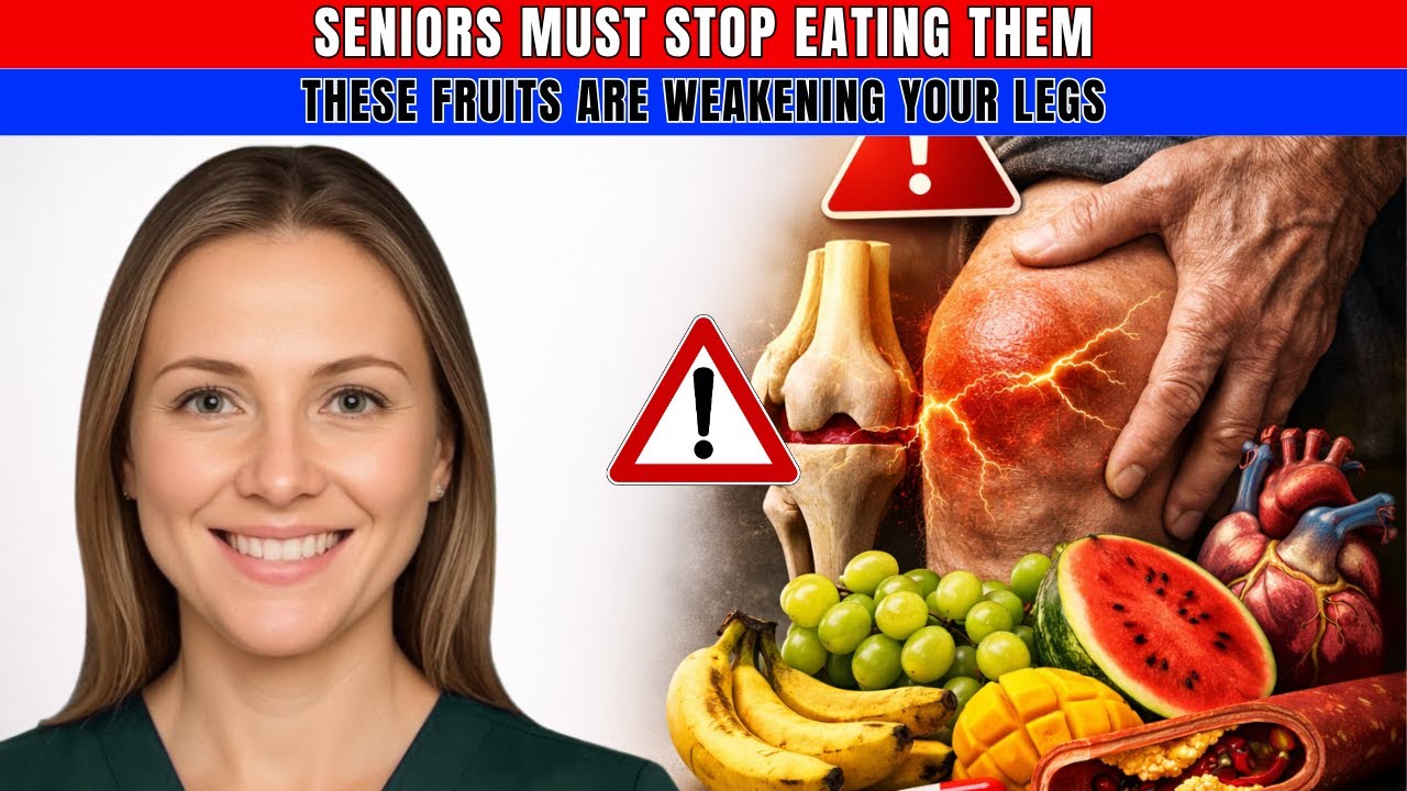 Seniors: 7 Fruits That Are Destroying Your Leg Strength