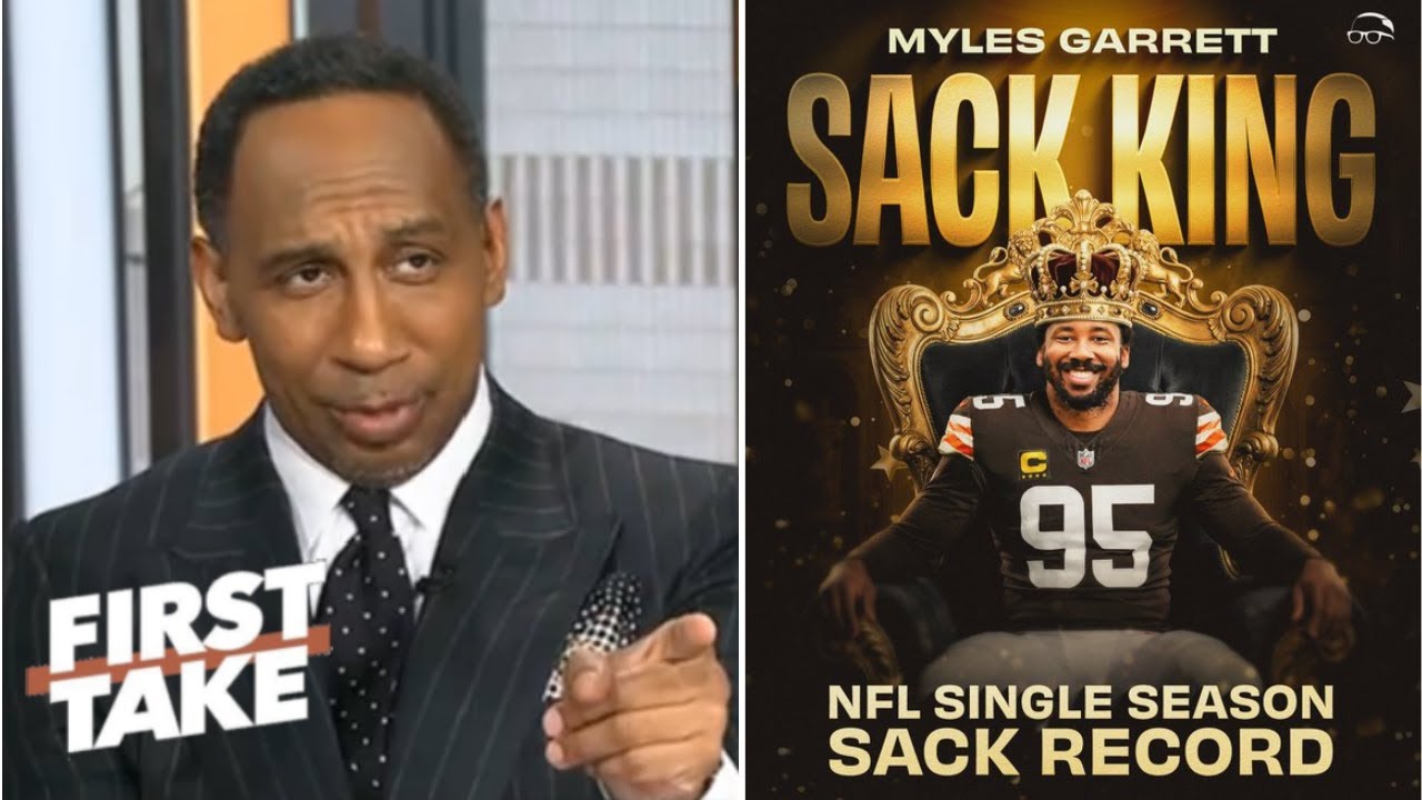 FIRST TAKE | Myles Garrett are KING of Sacks! - Stephen A. Smith on Browns' 20-18 win over Bengals