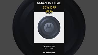 Keep track of everything with the Motorola Moto Tag 4-Pack for easy item finding