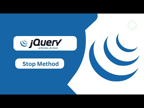 কিভাবে jQuery Animate stop method তৈরি করবেন || 2024 নিয়মে