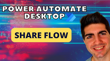 How To Share Power Automate Desktop Flow - Tutorial