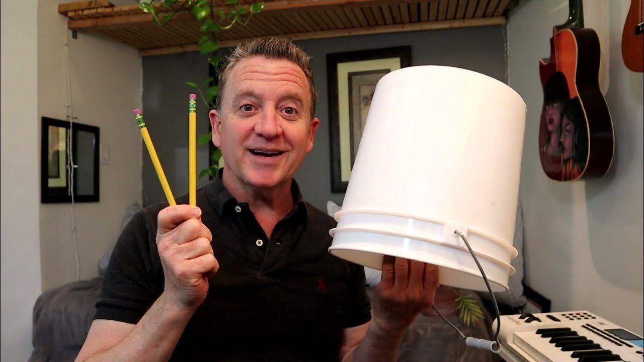 2 Pencils and a 2 Gallon Bucket. Bucket Drumming 101 YouTube