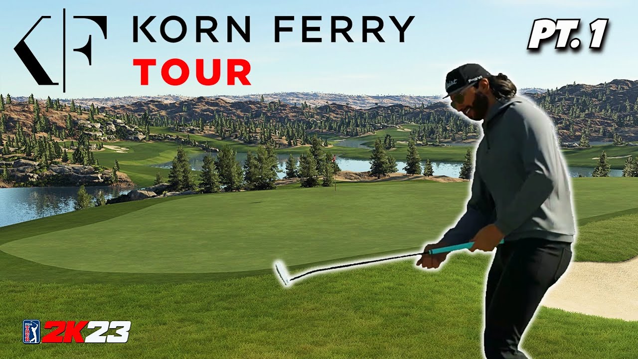 PGA TOUR 2K23 - KORN FERRY TOUR OPENER - PART 1 #pga2k23 #pga