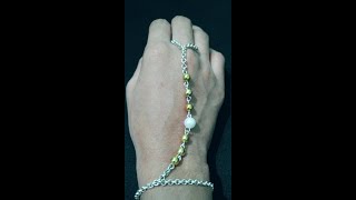 Ring Bracelet making at home||Handmade Bracelet Ideas||Ring Chain Bracelet||DIY Simple
