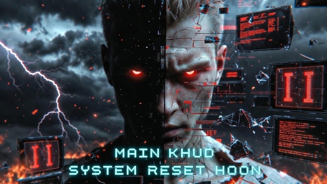 Main Khud System Reset Hoon 🔥 | Dark Motivational Rap | Mindset Power | Best Rap song 2025 | 