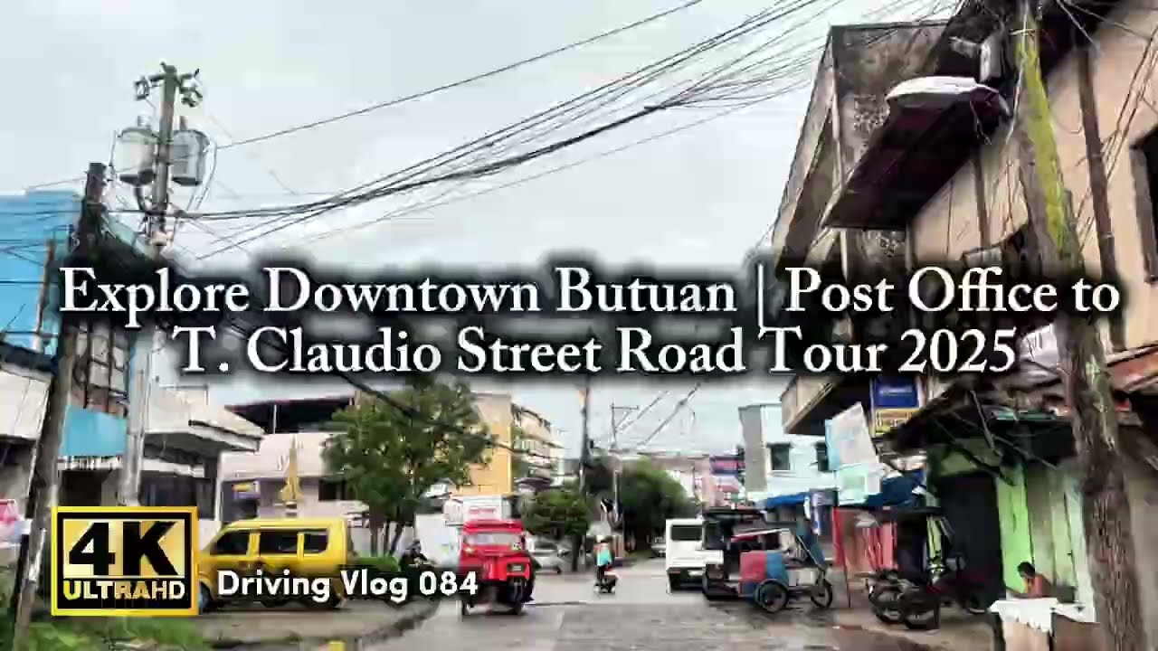 Explore Downtown Butuan | Post Office to T. Claudio Street Road Tour 2025