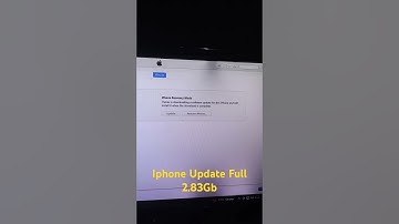 How To update IPhone All Model With Itunes