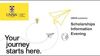 UNSW Scholarships Information Evening 2017 (FULL)