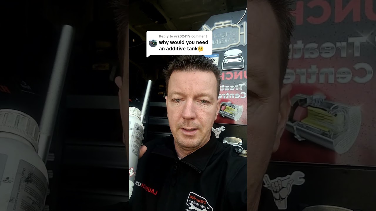 why do diesel cars need an additive tank?