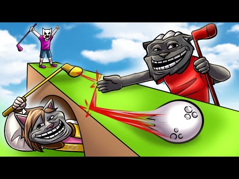 Видео: КАЖЕТСЯ, ВСЕ СГОРЕЛИ НА ЭТИХ ТРОЛЛЬ КАРТАХ В GOLF IT!