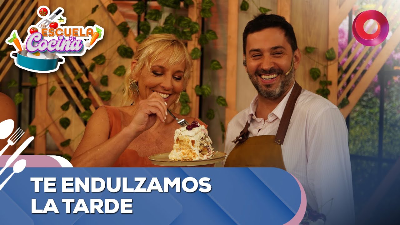 Te endulzamos la tarde | #EscuelaDeCocina Completo - 22/01 - El Nueve