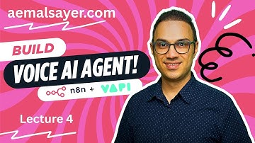 Lecture 4 - Mastering n8n AI Agent Node - Build a Voice AI Agent with Perplexity, Vapi and n8n