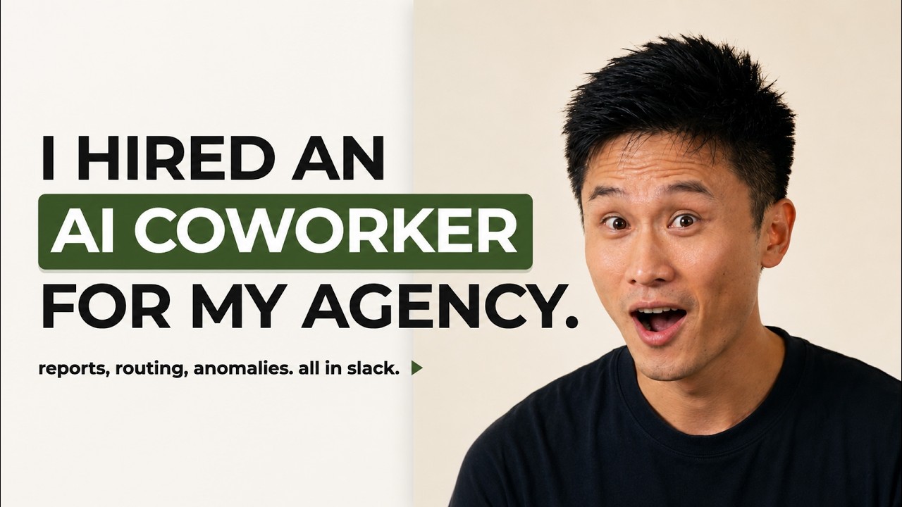 I hired an AI coworker for my agency. Here's what it does. - YouTube