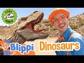 Blippi Visits T-Rex Ranch! 🦖 Dinosaurs for Kids | After School Club