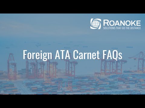 Foreign ATA Carnet FAQs