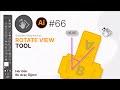 Adobe Illustrator &quot;Rotate View Tool&quot; Nasıl Kullanılır? Araçlar Paneli #66